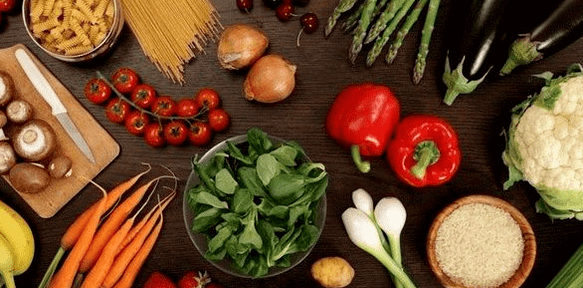 A diet of a healthy person
