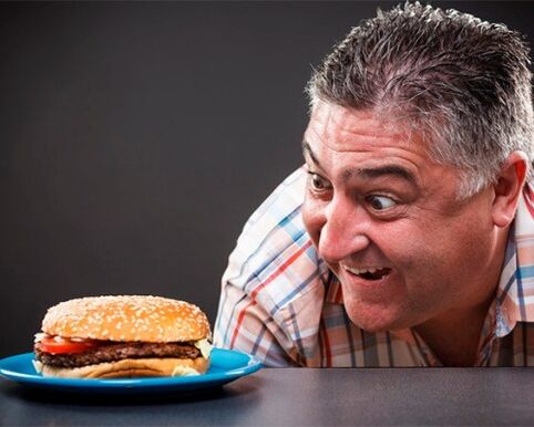 Fast food is not recommended for men with potency problems